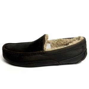 UGG Men's Ascot Slipper Tan Leather, Size 13 M